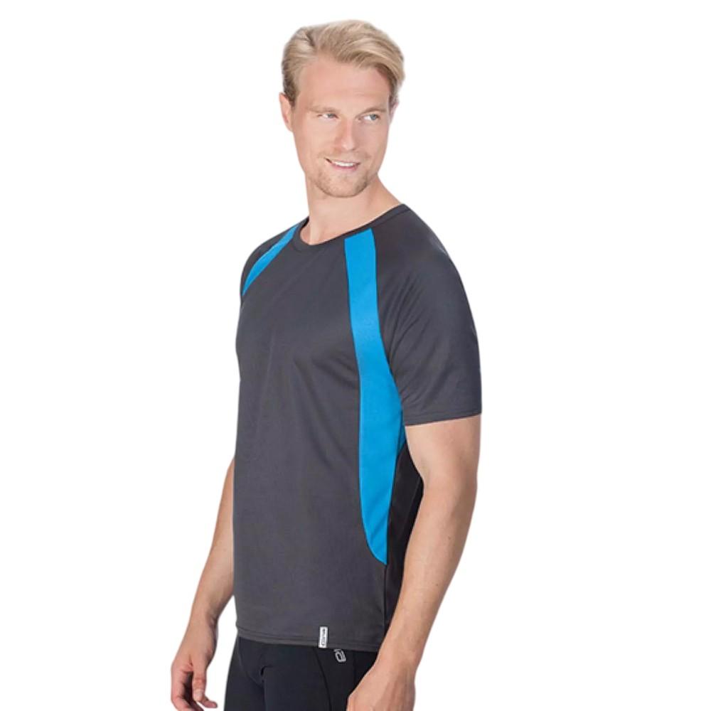 Cona Sports Mens Pace Tech Contrast Panel T-Shirt