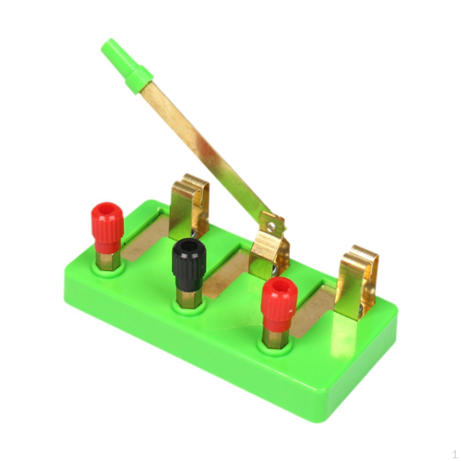 

Electrical Experiment Single Pole Knife Switch Multipurpose Physics Experiments Equipment