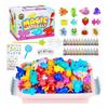 Cross Magic Water Gel Toy Set: Handmade DIY Watercolor Doodle with Magical Water Babies.