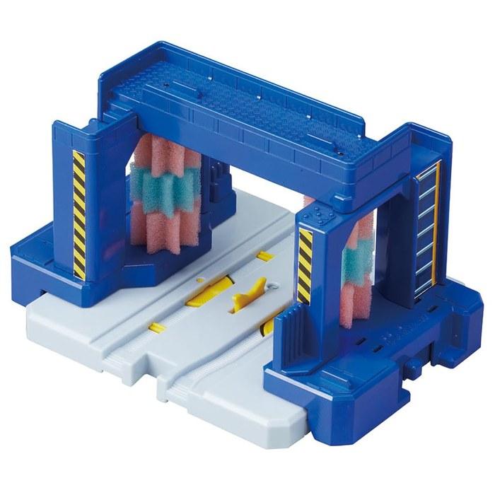 Takara Tomy Plarail J-33 Action Town Spin & Wash Car Wash Train Toy, 3+