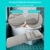 Thick Bath Cushion Adjustable Lumbar Support Breathable Bath Mat Nonslip Bathtubs Cushion with Suction Cups Enduring