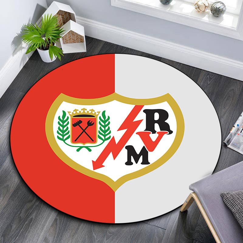 Rayo Vallecano Round Area Rug Under Office Chairs Bedroom Living Room Home Decor