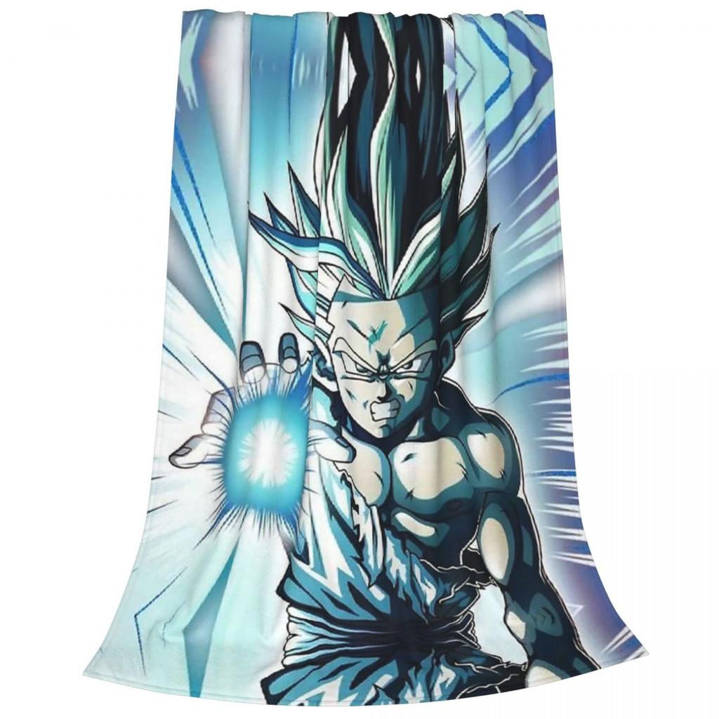 Gohan Blanket Dragon Ball Z Goku Vegeta DBZ Wool Awesome Warm Throw Blankets for Coverlet Spring Autumn