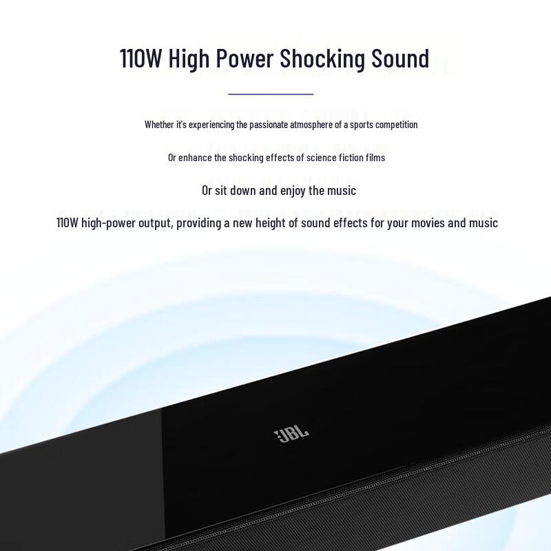 JBL Cinema SB120 Bluetooth Soundbar for Home Theater