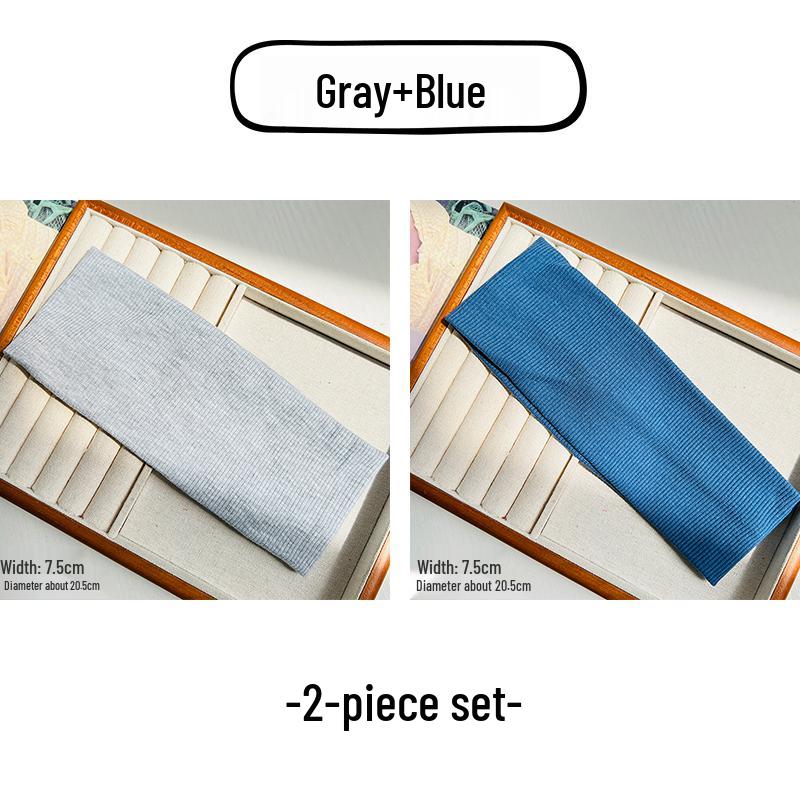 Unisex Sweat-Absorbing Yoga Headband for Sports, Fitness, and Face Washing