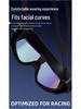 High-Definition Anti-Fog Adult Waterproof Swimming Goggles - Unisex Large Frame Design