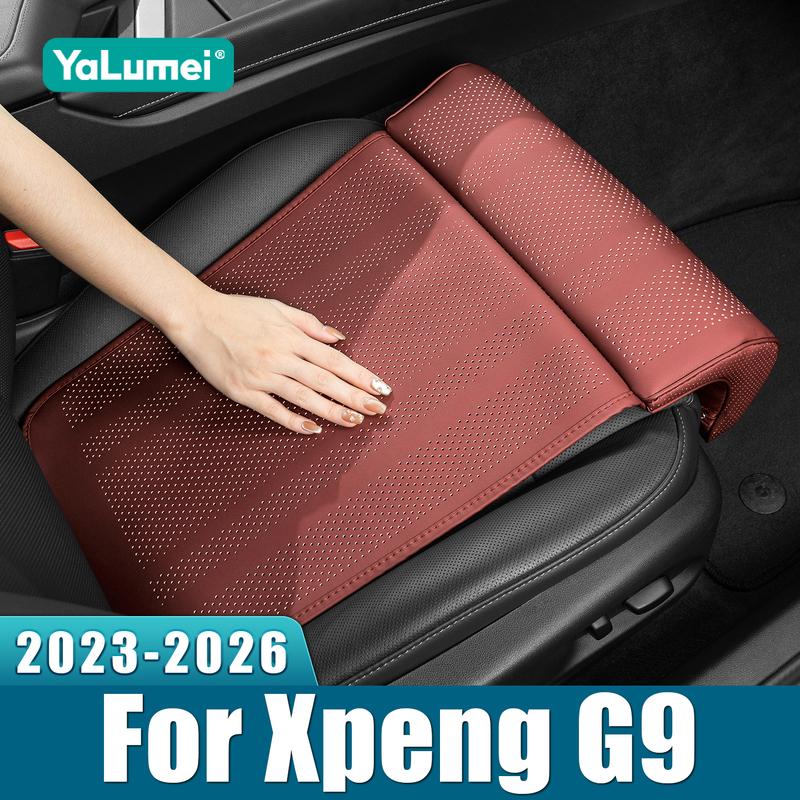 For Xpeng G9 XiaoPeng G9 2024 2025 2026 Car Seat Leg Support Extension Mat Cushion Leg Rest Breathable Pad Accessories