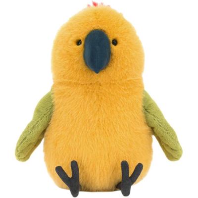 Jellycat Bird Buggy Parrot Cute Doll Plush Doll Sitting 23cm High