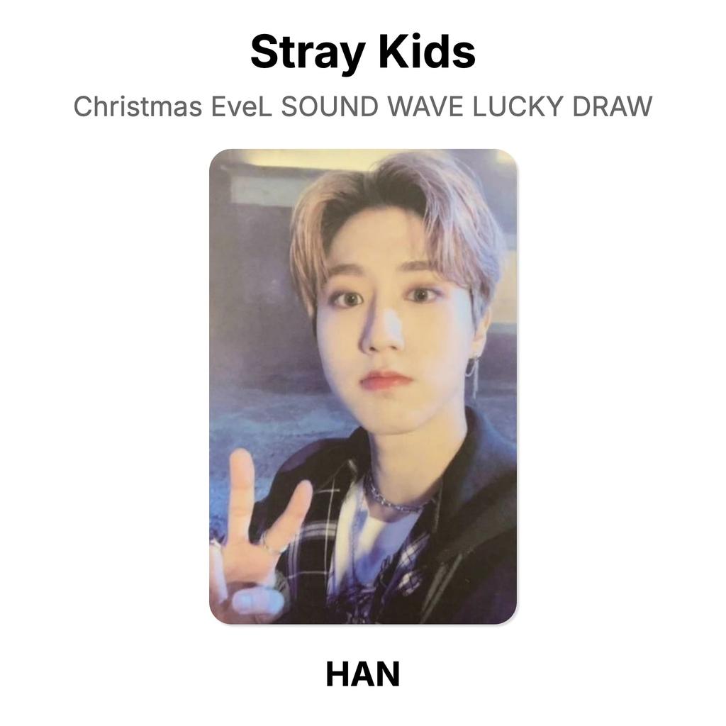 Stray Kids Christmas EveL SOUND WAVE LUCKY DRAW Official Photocard