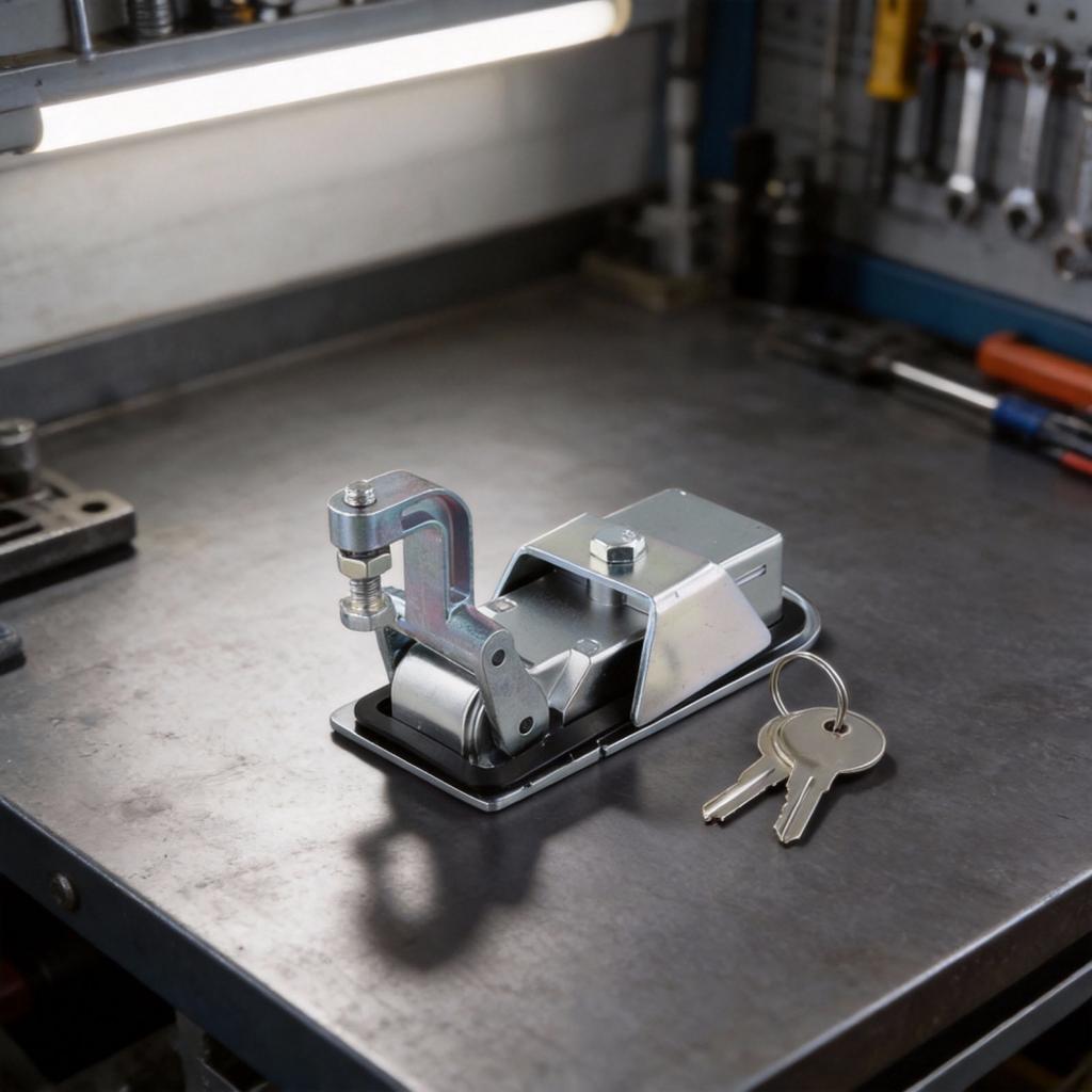 Compression Lock Tool Box Latch Trailer Lock Flush Mount Design