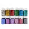 Glitter Cristal Epóxi Feito à Mão Diy Slime Lama Material Lantejoulas Unha Sombra Palco Maquiagem Jóias Glitter Pó
