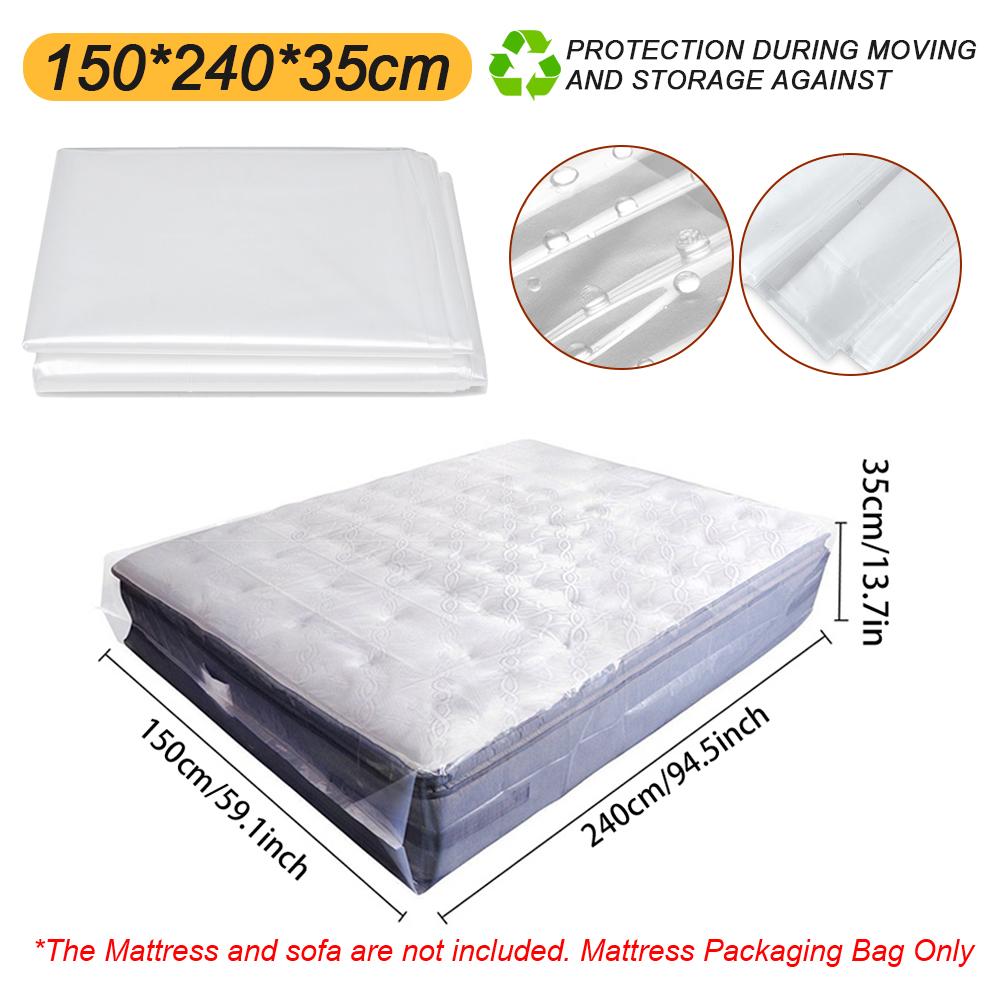Plastic Mattress Bag Home Storage Moving House Mattress Storage Cover Dustproof Waterproof Mattress Protector Protective Case