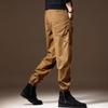 High-end Army Green Tooling Pants Men's Autumn and Winter Tide Brand Loose Large Size Leggings