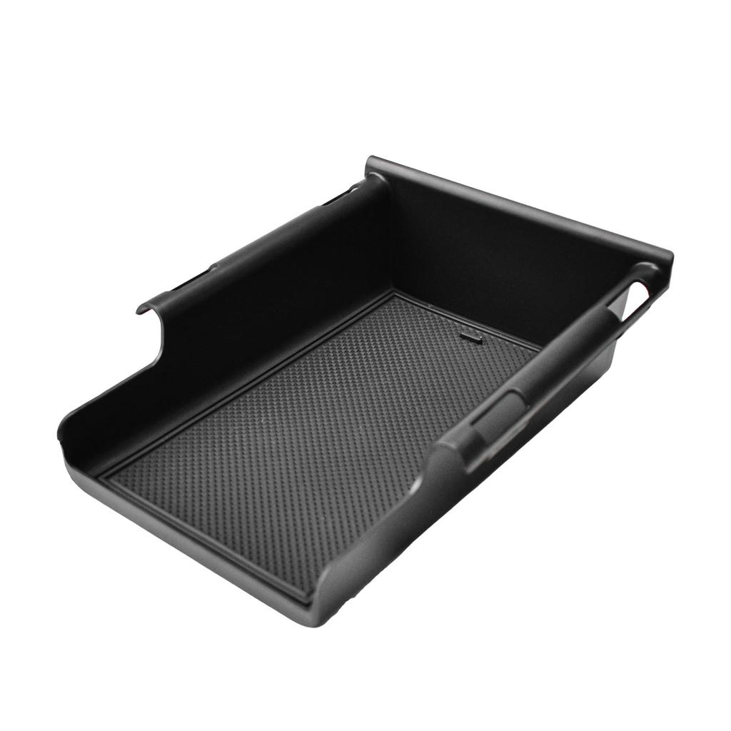 Sixthsmoy Front Under-Seat Consoles Tray for Jeep Wrangler JL/JLU 2018- 2024 2025 Center Console Hidden Storage Organizer
