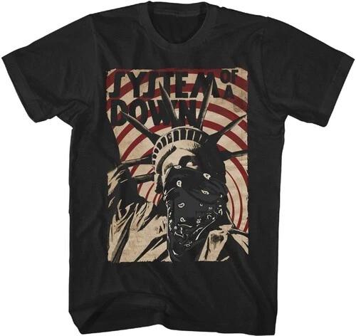 System of a Down - System of a Down - Liberty Bandit T-Shirt - Medium Black 18SO XXXL