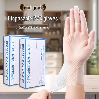 Einweg-PVC-Handschuhe für Küche, Schönheitssalon und Shiatsu-Massage