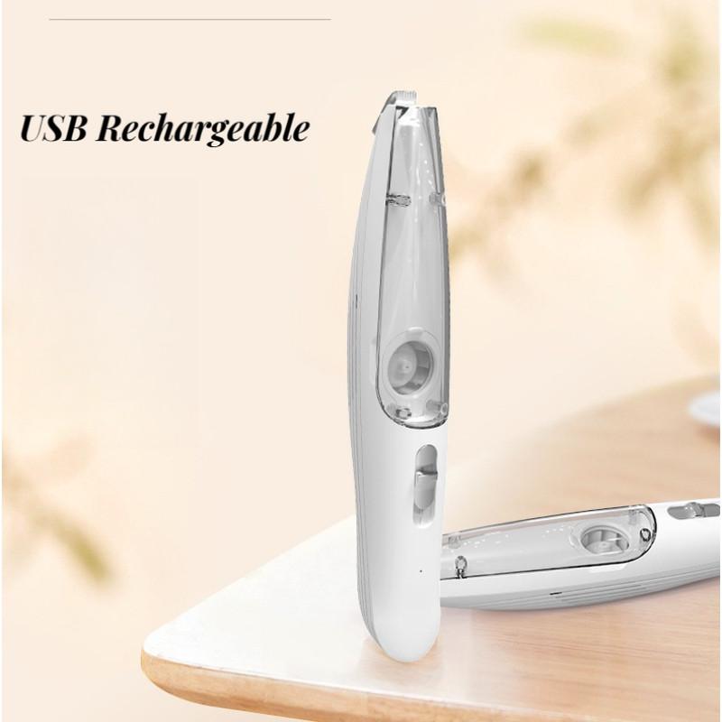 

Перезаряжаемая от USB машинка для стрижки шерсти домашних животных, триммер для стрижки и ухода за шерстью домашних животных с присоской, для шерсти на лапах кошек и собак, набор для ухода за домашними животными