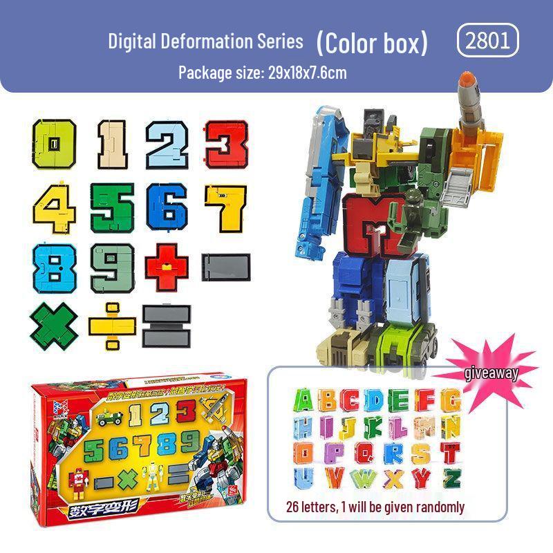 Dinosaur Robot Transformation Toy Set for 6-Year-Olds