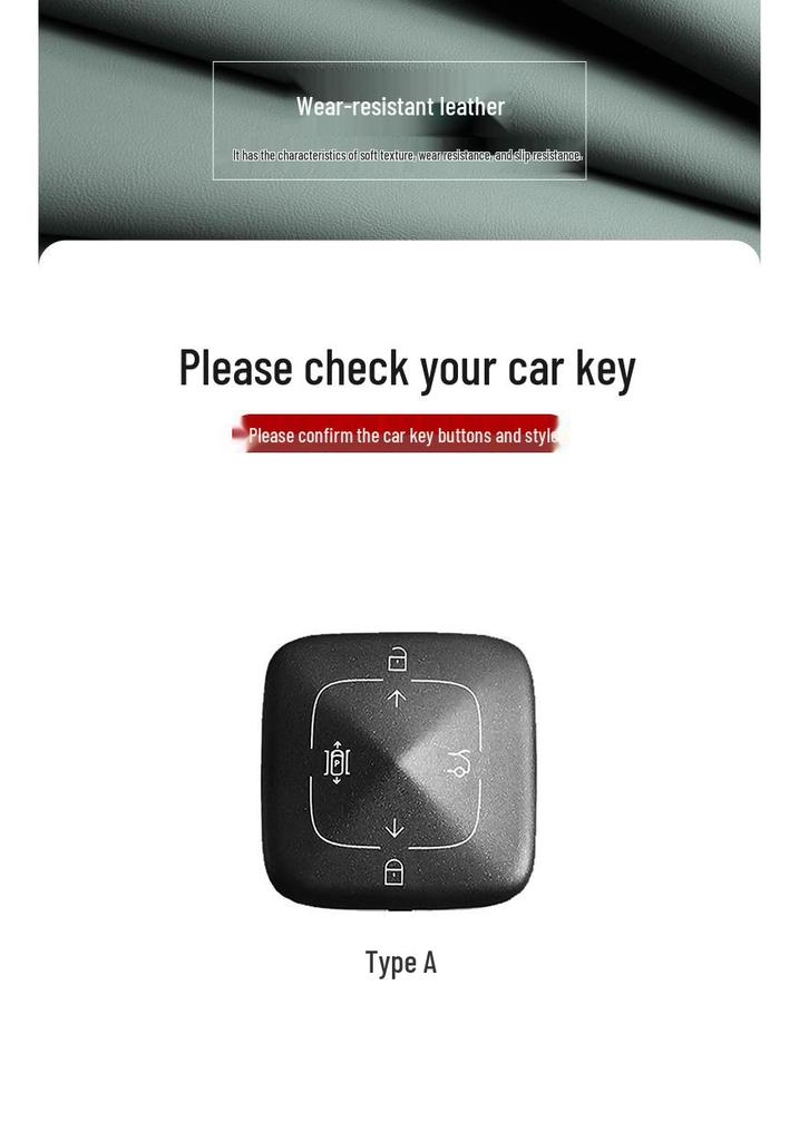 Zeekr 001 & X Smart Key Case: Cross-border Original Car Color Key Pouch & Car Accessories Buckle