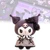 Adorable Dark Plush Toy Soft Pp Cotton Filled Stuffed Animal For Kids