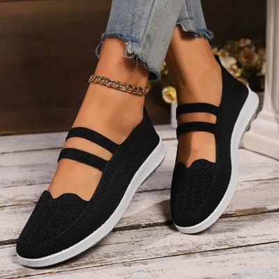 Fashion Breathable Mesh Slip-on Women's Shoes 2024 New Autumn Casual Fashion Mom Shoes Light and Comfortable Women's Vulcanized Shoes