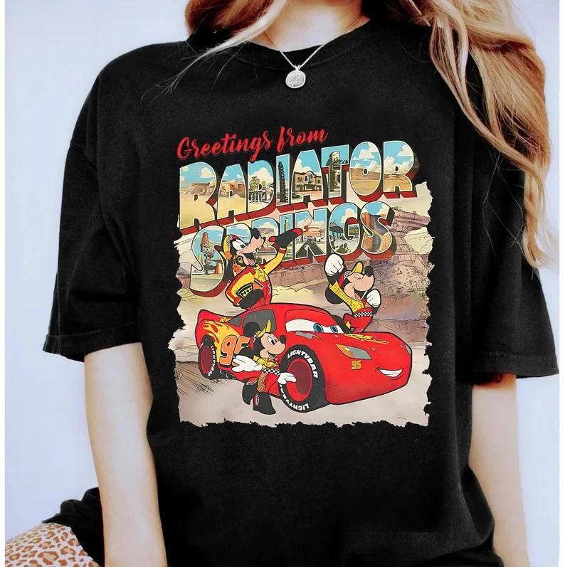 Pixar Cars Movie Shirt Funny And Friends And Lighting Shirt S