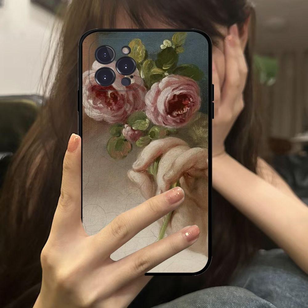 Renaissance Art Phone Case For IPhone 16 15 14 13 12 Mini 11 Pro XS Max X XR SE 6 7 8 Plus Soft Silicone Cover
