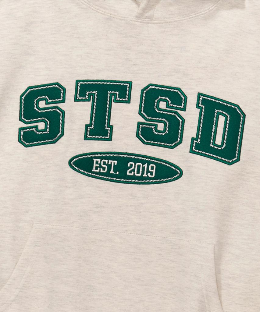 Stsd Arch Logo Hoodie Oatmeal