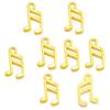 Pack of 100 Stylish Musical Note Pendants for Creative Accessory Jewelry Components Bracelet Necklace Accessories