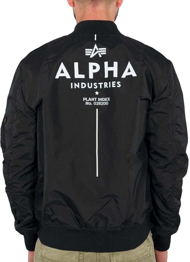Winter Jacket Alpha Industries MA-1 TT Glow In The Dark (116102) Black (116102-03)