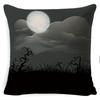 Pillow Case Holiday Party Halloween Horror Bat Office Pillow Case Car Waist Support Cushion Lumbar Pillow