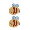 Adorable Bee Hair Clip Acrylic Hairpin Lightweight Hairpiece Practical Barrettes For Kids Women Casual Party Accessories