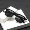high-quality new splicing meter nail square sunglasses Fashion men hip hop glasses retro sunglasses women