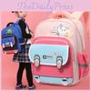 Gender-neutral Oxford Cloth School Backpack For Kids Cute And Functional