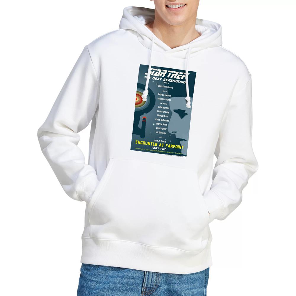 STAR TREK Mens The Next Generation Season 1 Episode 2 Hoodie
