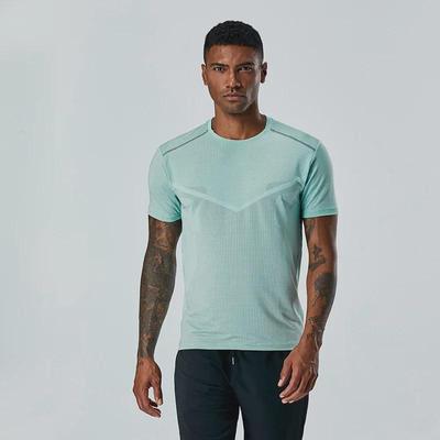 Men's Quick-Dry Summer Sports T-Shirt - Custom Logo, Round Neck, Short Sleeve, Ideal for Running and Fitness