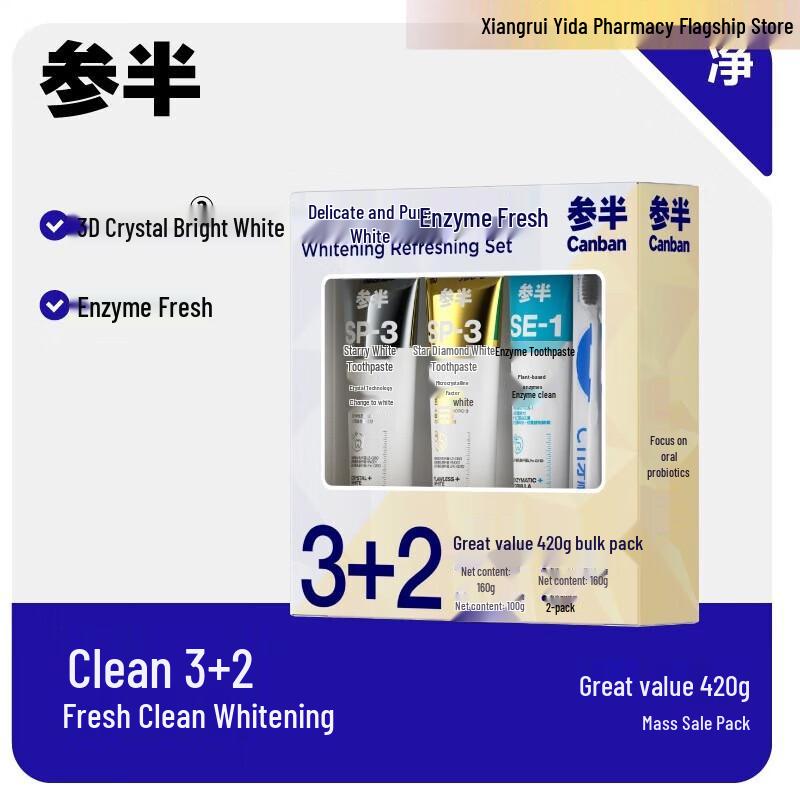 Can Ban Probiotic Whitening Toothpaste