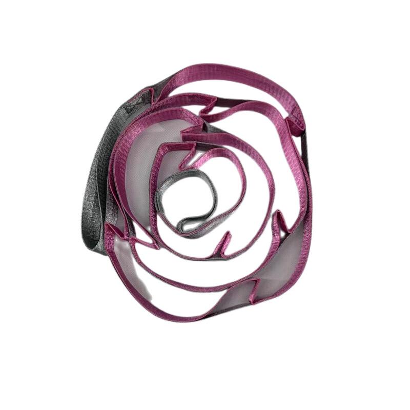 WEZHO Multi-Loop Nylon Yoga Stretching Strap