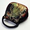 Genți de mână cu broderie pentru femei, genți de tote cu păun, geantă de plajă de călătorie cu fermoar, geantă de monede de telefon mic pentru femei