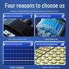 Jundingying Solar LED Motion Sensor Outdoor Spotlight