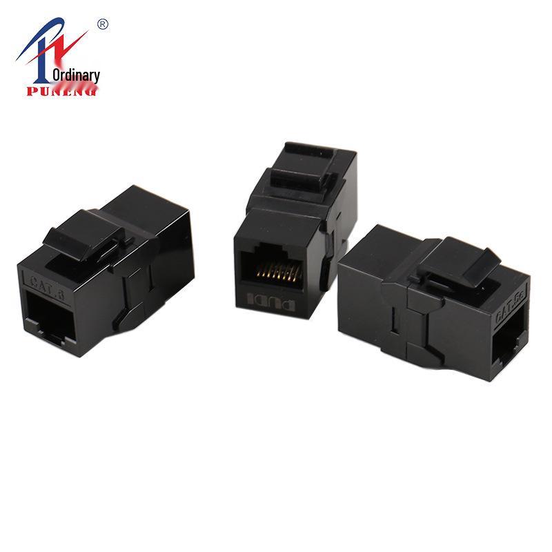 

RJ45 CAT5E/CAT6A Straight-Through UTP Network Module for 100M Gigabit CAT5E