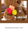 Rose Bouquet Bear Plush Doll - Cute Gift for Couples & Girls