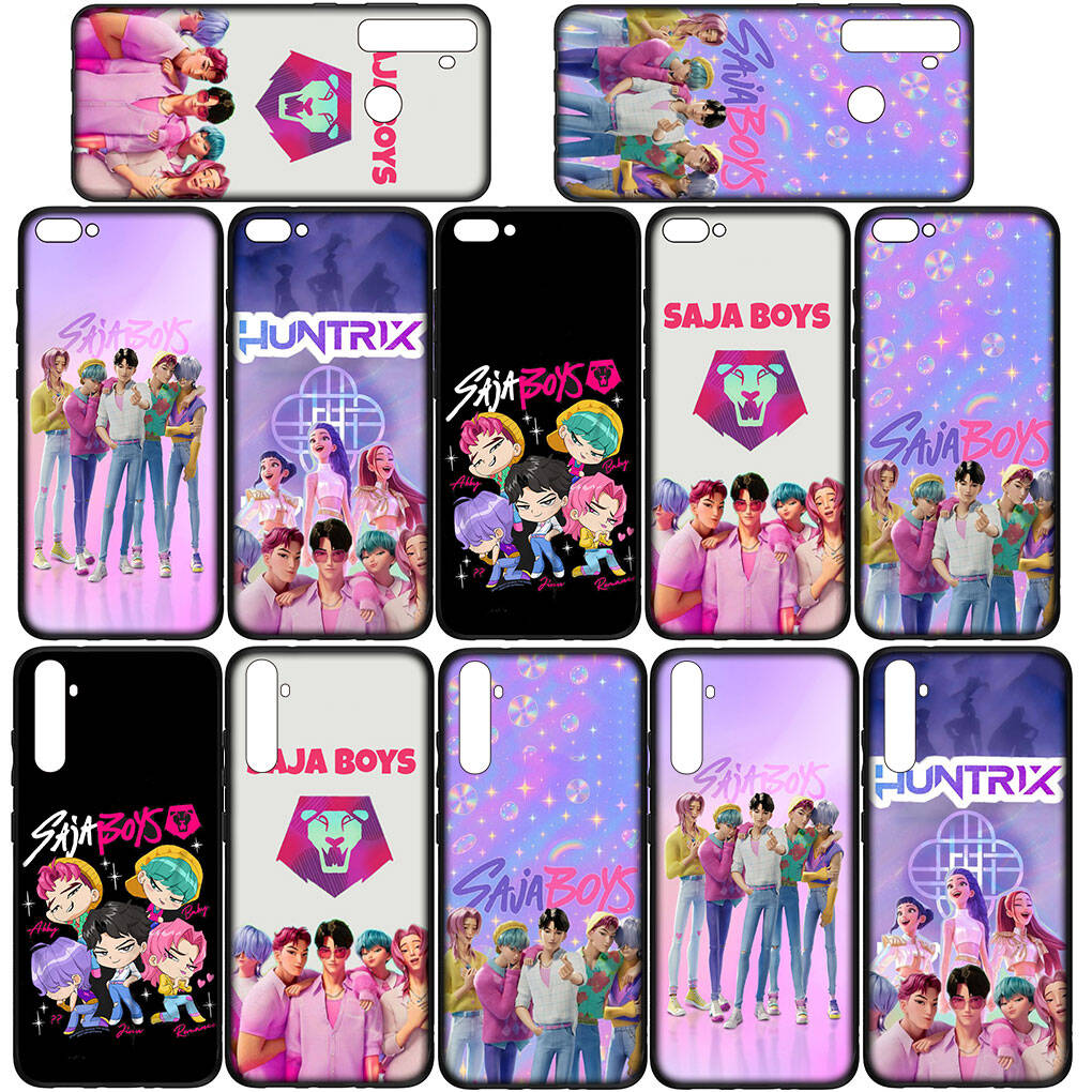 for Motorola Moto Edge 70 60 50 G54 G86 Samsung Galaxy S25 iPhone 17 16 15 Xiaomi Redmi Note 14 Pro Max Phone Case KPop Saja Demon Hunters Boys Cover