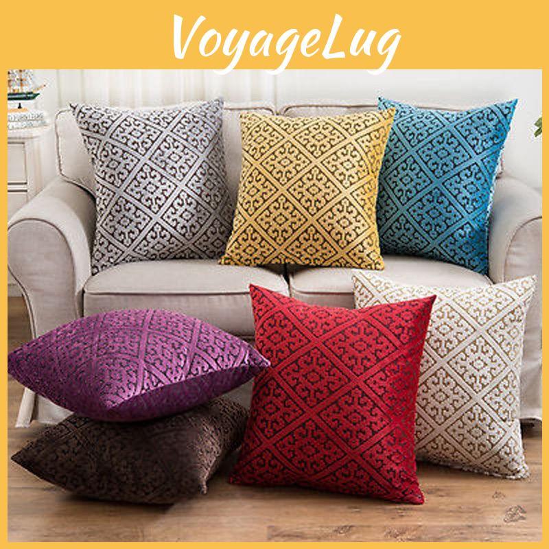Premium Quality Vintage Fleurs Lin Coton Taie Oreiller Housse De Coussin For Effortless Style