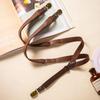 Elastic Strap Y-Type Suspenders 4 Clips Stripe Suspenders Fashion Metal Clip Suspenders  Gift Idea