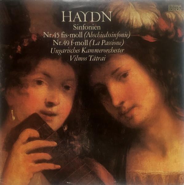 LP Record JOSEPH HAYDN , HUNGARIAN CHAMBER OR - Sinfonien Nr. 45 Fis-Moll (Abschied 827313 ETERNA Edition 1982 Germany Classical Used