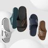 Herren-Hausschuhe für den Sommer, dicke Sohle, rutschfest, für Zuhause, Badezimmer im Innenbereich, große Sportarten im Freien, Sandalen zum Tragen im Freien LTXDGLT22