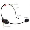 Sanwer FM Wireless Microphone, Portable Speaker Headset Microphone, Wireless, Lightweight Stereo Microphone, FM Recording, Video Recording,