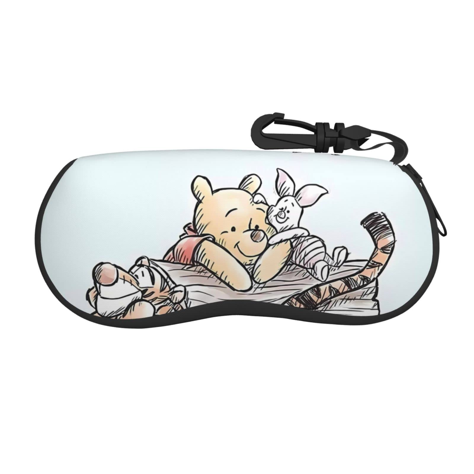 

Winnie the Pooh Eyeglass Eyeglass Eyeglass Storage Case for Men and Eyeglasses Eyeglass Sunglasses [HTSW] Case, Box, Women, Case, Bag, Case, Zippered,