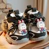 Toddler Shoes: New Soft-Sole Non-Slip Cartoon Baby Shoes for Ages 1-2, Breathable for Spring and Autumn.